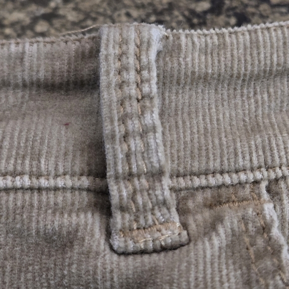 Coldwater Creek Women's 14 Tan Pinwale Corduroy Straight Leg Pants - Picture 11 of 16